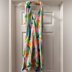 Colorful Sleeveless Dress